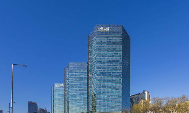 华贸中心外景图